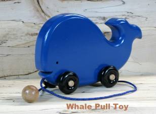 Whale Pull Toy